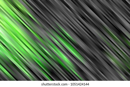 Light Green vector texture with colored lines. Modern geometrical abstract illustration with staves. Best design for your ad, poster, banner.