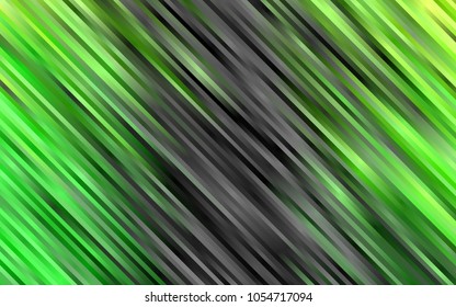 Light Green vector texture with colored lines. Blurred decorative design in simple style with lines. Best design for your ad, poster, banner.