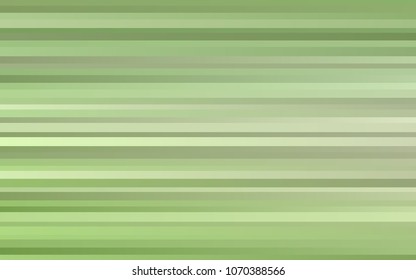Light Green vector texture with colored lines. Modern geometrical abstract illustration with staves. The template can be used as a background.