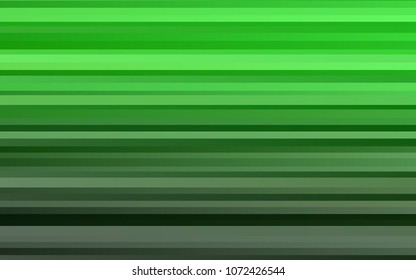 Light Green vector texture with colored lines. Glitter abstract illustration with colored sticks. The template can be used as a background.