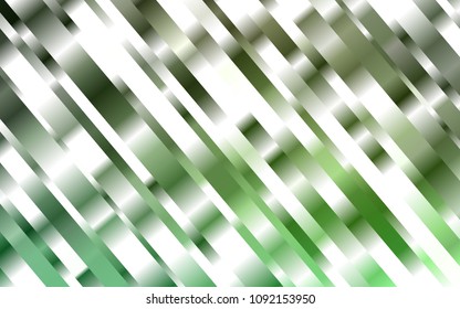 Light Green vector texture with colored lines. Decorative shining illustration with lines on abstract template. The template can be used as a background.