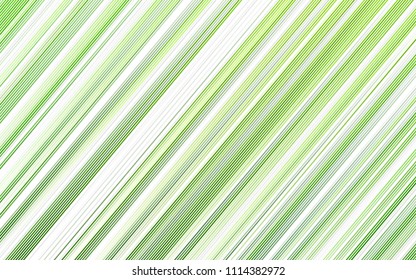 Light Green vector texture with colored lines. Lines on blurred abstract background with gradient. Best design for your ad, poster, banner.