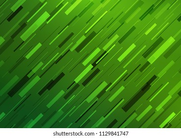 Light Green vector texture with colored lines. Decorative shining illustration with lines on abstract template. Best design for your ad, poster, banner.