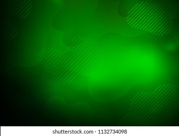 Light Green vector texture with colored lines. Decorative shining illustration with lines on abstract template. The pattern can be used as ads, poster, banner for commercial.