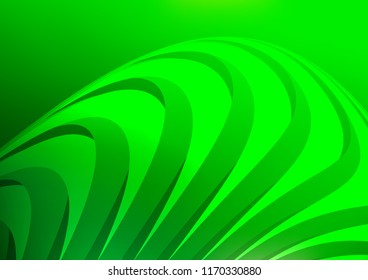 Light Green vector texture with colored lines. Lines on blurred abstract background with gradient. The pattern can be used for busines ad, booklets, leaflets