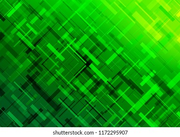 Light Green vector texture with colored lines. Modern geometrical abstract illustration with staves. The pattern can be used for websites.