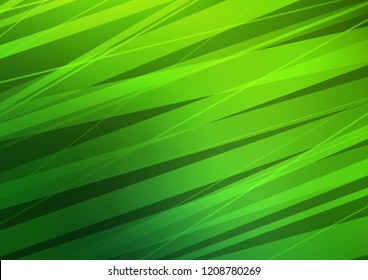 Light Green vector texture with colored lines. Blurred decorative design in simple style with lines. The pattern can be used for busines ad, booklets, leaflets