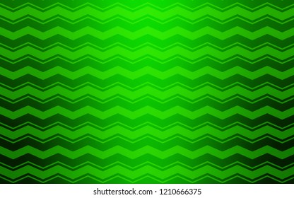 Light Green vector texture with colored lines. Glitter abstract illustration with colorful sticks. Best design for your ad, poster, banner.