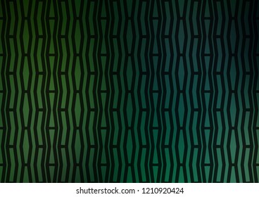 Light Green vector texture with colored lines. Blurred decorative design in simple style with lines. Best design for your ad, poster, banner.
