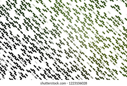 Light Green vector texture with colored lines. Glitter abstract illustration with colored sticks. Pattern for websites, landing pages.