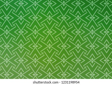 Light Green vector texture with colored lines. Shining illustration with lines on abstract template. Backdrop for TV commercials.