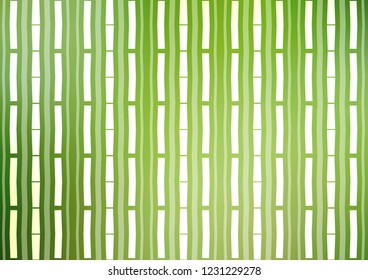 Light Green vector texture with colored lines. Modern geometrical abstract illustration with staves. Best design for your ad, poster, banner.