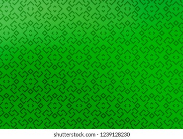 Light Green vector texture with colored lines. Blurred decorative design in simple style with lines. Best design for your ad, poster, banner.