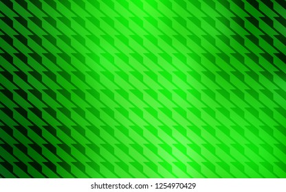 Light Green vector texture with colored lines. Shining colored illustration with sharp stripes. Smart design for your business advert.