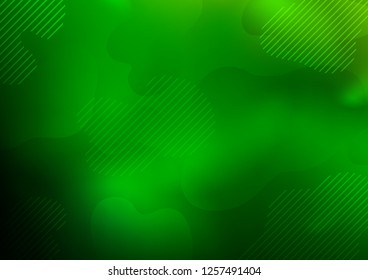 Light Green vector texture with colored lines. Lines on blurred abstract background with gradient. Smart design for your business advert.