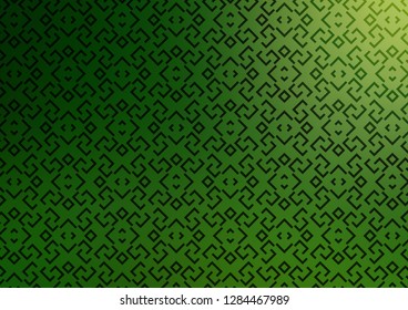 Light Green vector texture with colored lines. Shining colored illustration with narrow lines. Best design for your ad, poster, banner.