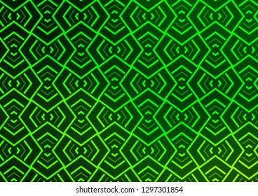 Light Green vector texture with colored lines. Blurred decorative design in simple style with lines. Smart design for your business advert.