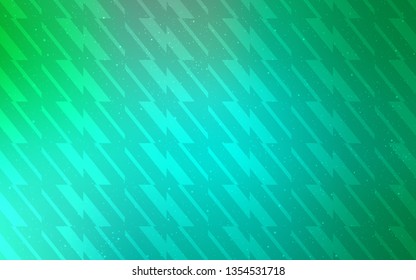 Light Green vector texture with colored lines. Glitter abstract illustration with colorful sticks. Best design for your ad, poster, banner.