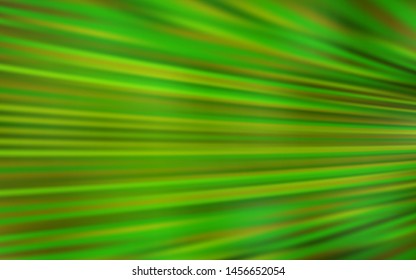 Light Green vector texture with colored lines. Lines on blurred abstract background with gradient. Pattern for ad, booklets, leaflets.
