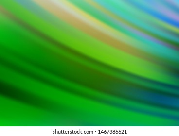 Light Green vector texture with colored lines. Shining colored illustration with narrow lines. Pattern for websites, landing pages.