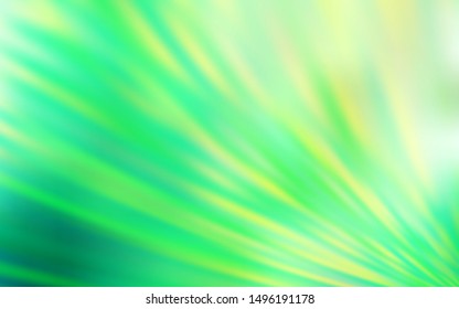 Light Green vector texture with colored lines. Glitter abstract illustration with colorful sticks. Pattern for your busines websites.