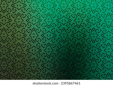 Light Green vector texture with colored lines. Modern geometrical abstract illustration with staves. Pattern for ads, posters, banners.