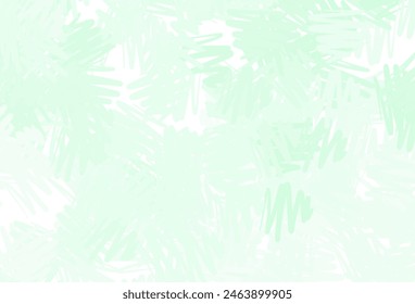 Light Green vector texture with colored lines. Shining colored illustration with sharp stripes. Best design for your ad, poster, banner.
