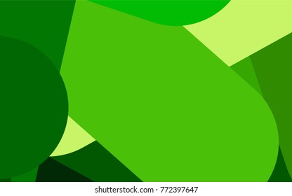 Light Green vector texture with colored capsules. Capsules on blurred abstract background with gradient. The pattern can be used for websites.