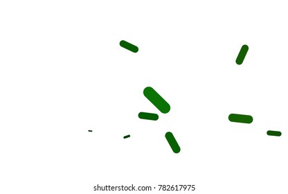 Light Green vector texture with colored capsules. Blurred decorative design in simple style with lines. The pattern can be used for medical ad, booklets, leaflets