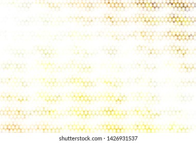 Light Green vector texture with colorful hexagons. Design in abstract style with hexagons. Pattern for ads, leaflets.