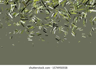 Light Green vector texture with colorful lines. Modern geometrical abstract illustration with staves. Pattern for business booklets, leaflets.