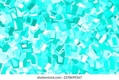 Light Green vector texture with colorful hexagons. Abstract illustration with colorful hexagons. New template for your brand book.