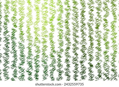 Textura vectorial verde claro con líneas coloridas. Líneas sobre fondo abstracto desenfocado con degradado. Diseño inteligente para su anuncio de negocios.
