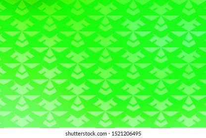 Light Green vector texture with curved lines. Colorful illustration in simple style with gradient. A new texture for your  ad, booklets, leaflets.
