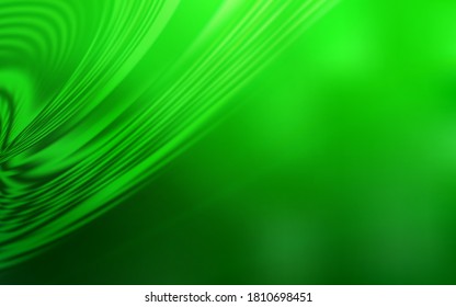 Textura vectorial verde claro con líneas curvas. Una brillante ilustración, que consiste en líneas curvas. Estilo abstracto para el diseño de su negocio.