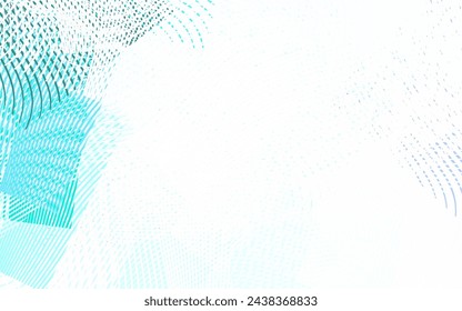Light Green vector texture with curved lines. Brand new colorful illustration in curved style. New composition for your brand book.