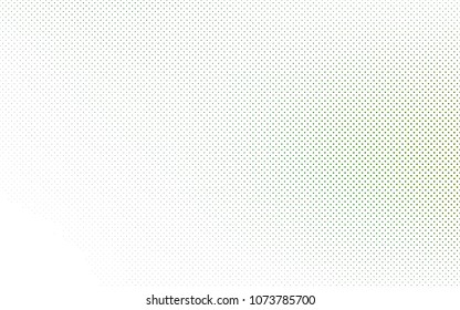 Light Green vector  texture with disks. Illustration with set of shining colorful abstract circles. Completely new template for your brand book.