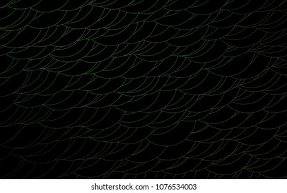 Light Green vector  texture with disks. Abstract illustration with colored bubbles in nature style. The pattern can be used for ads, leaflets of liquid.