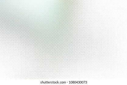 Light Green vector  texture with disks. Blurred bubbles on abstract background with colorful gradient. Pattern can be used as texture of water, rain drops.
