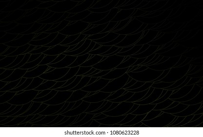 Light Green vector  texture with disks. Abstract illustration with colored bubbles in nature style. The pattern can be used for aqua ad, booklets.