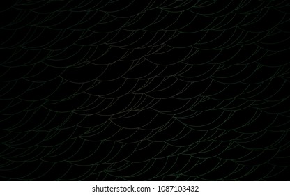 Light Green vector  texture with disks. Glitter abstract illustration with blurred drops of rain. Completely new template for your brand book.