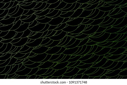 Light Green vector  texture with disks. Blurred decorative design in abstract style with bubbles. The pattern can be used for beautiful websites.