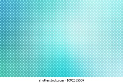Light Green vector texture with disks. Beautiful colored illustration with blurred circles in nature style. Pattern can be used for ads, leaflets.