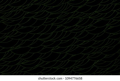 Light Green vector  texture with disks. Beautiful colored illustration with blurred circles in nature style. Completely new template for your brand book.