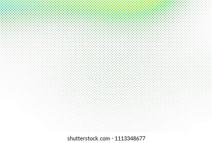Light Green vector  texture with disks. Glitter abstract illustration with blurred drops of rain. Pattern can be used as texture of water, rain drops.