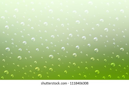 Light Green vector texture with disks. Beautiful colored illustration with blurred circles in nature style. The pattern can be used for beautiful websites.