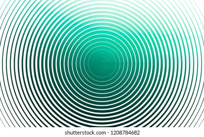 Light Green vector texture with disks. Illustration with set of shining colorful abstract circles. Pattern of water, rain drops.