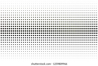 Light Green vector texture with disks. Glitter abstract illustration with blurred drops of rain. Pattern for beautiful websites.