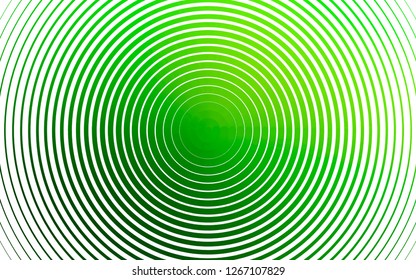 Light Green vector texture with disks. Blurred bubbles on abstract background with colorful gradient. Design for posters, banners.