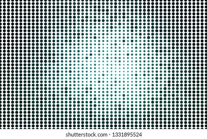Light Green vector texture with disks. Illustration with set of shining colorful abstract circles. Pattern for ads, leaflets.